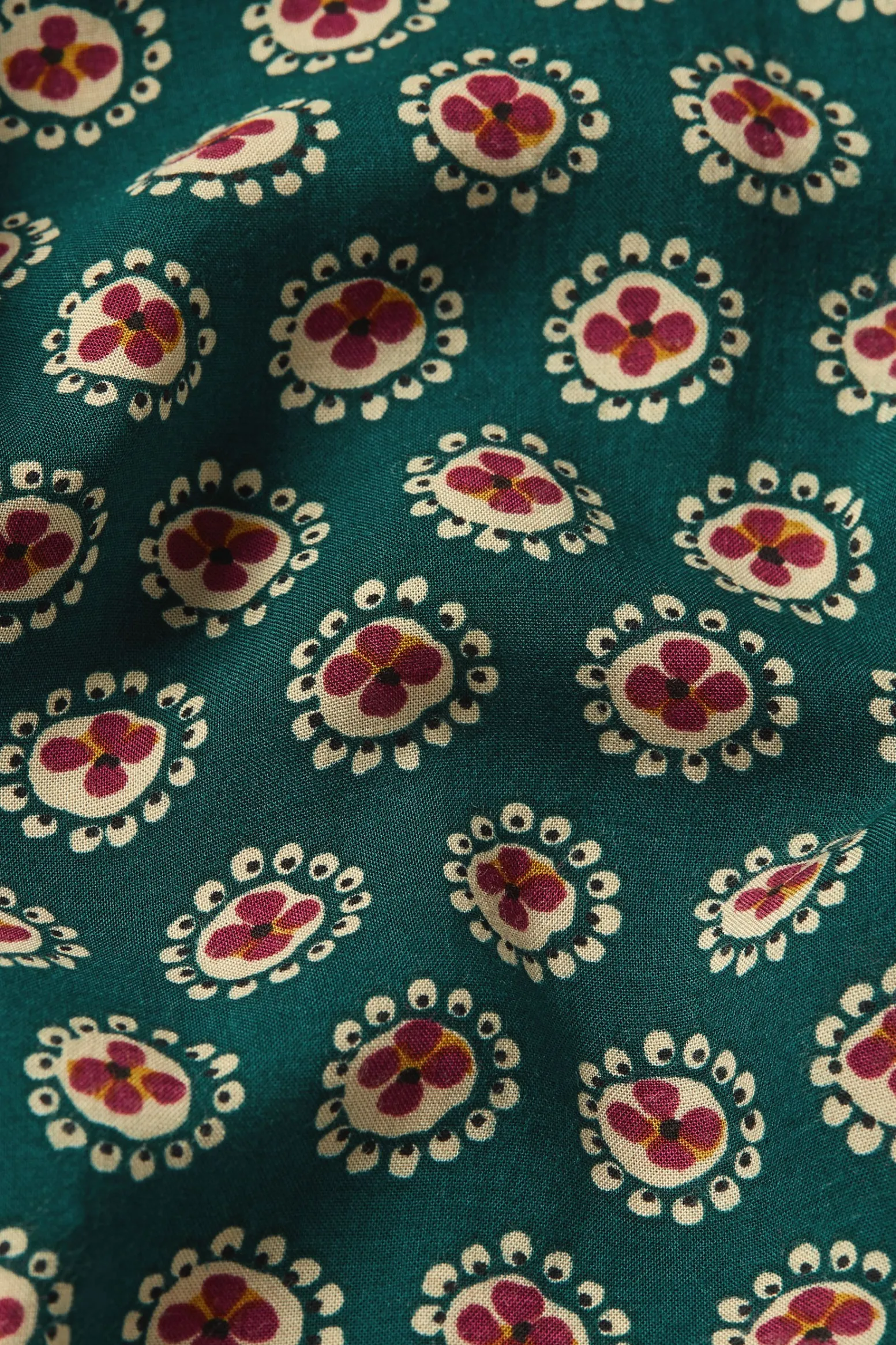 King Louie Blouses|Remi Blouse Elliot Pine Green