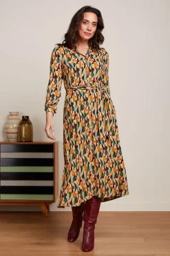 King Louie Jurken|Remi Dress Cile Pebble