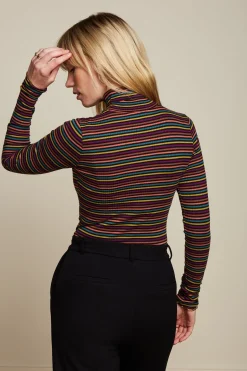 King Louie Tops & Shirts|Rollneck Top Rolla Stripe Umbre