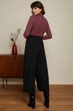 King Louie Tops & Shirts|Rollneck Top Rolla Stripe Mesa Pink