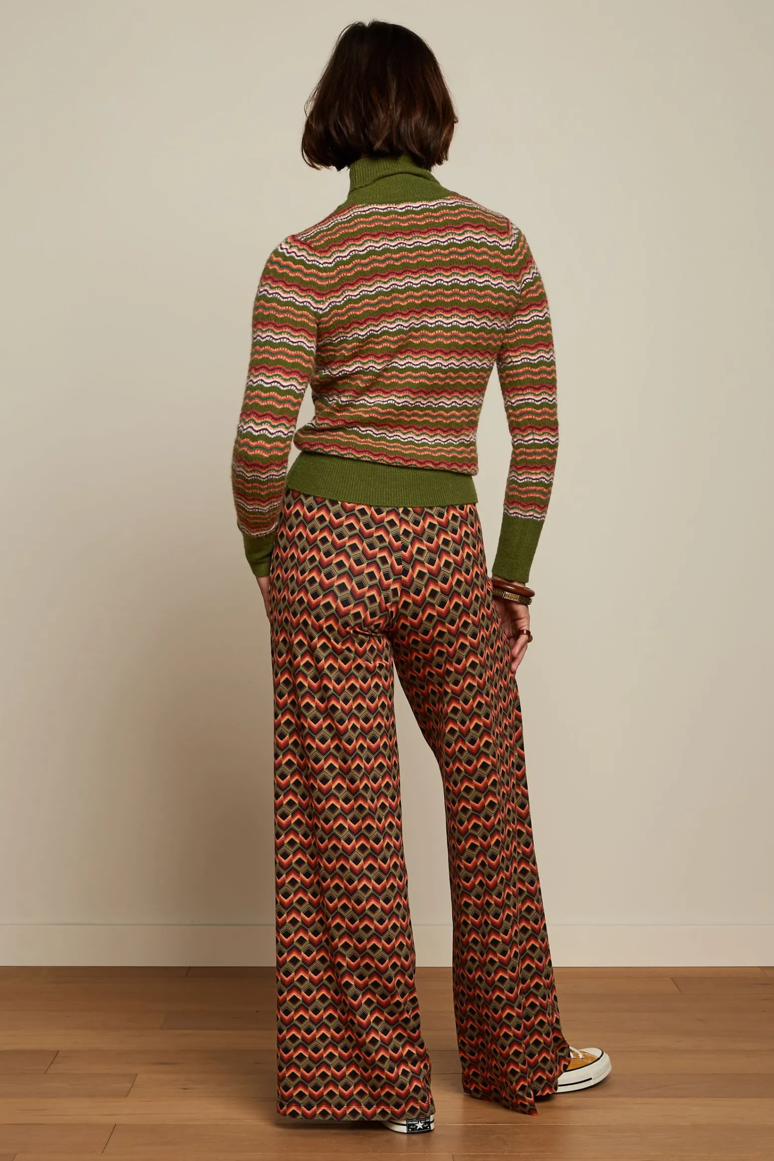King Louie Truien|Rollneck Top Twitty Olive Green