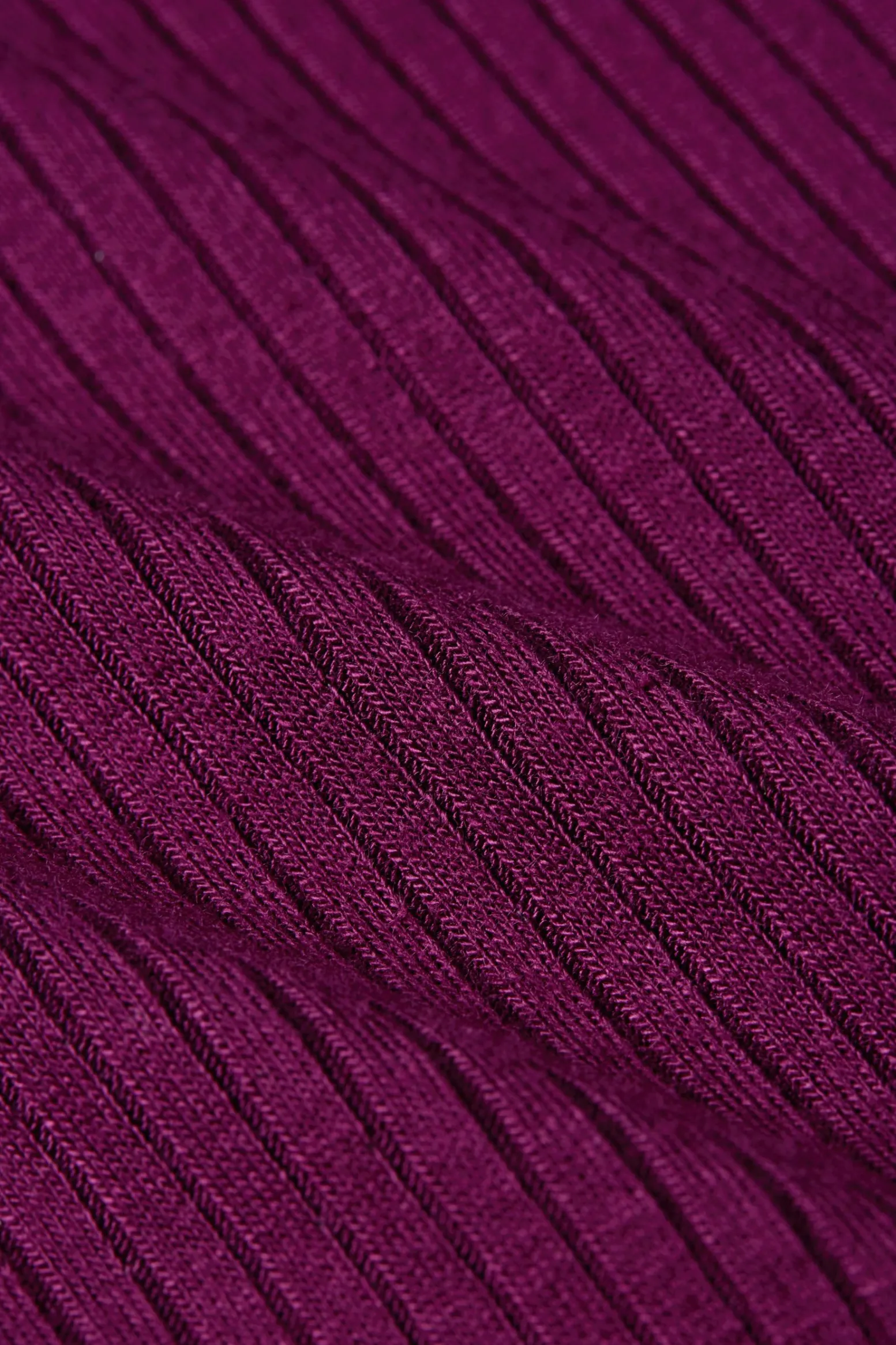 King Louie Tops & Shirts|Rollneck Top Uni Rib Caspia Purple