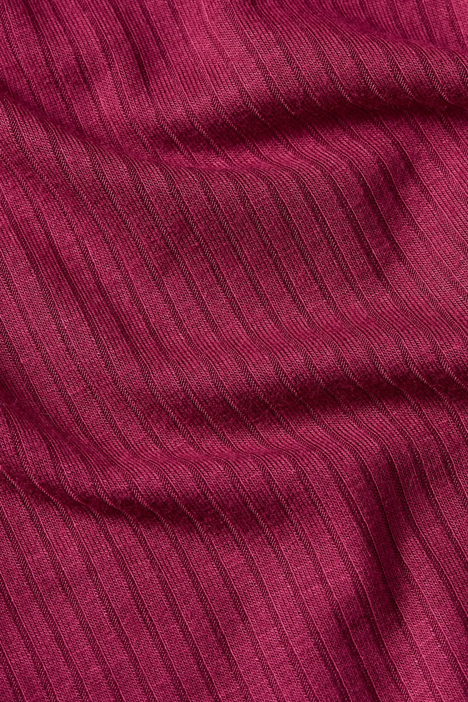 King Louie Tops & Shirts|Rollneck Top Uni Rib Beaujolais Red