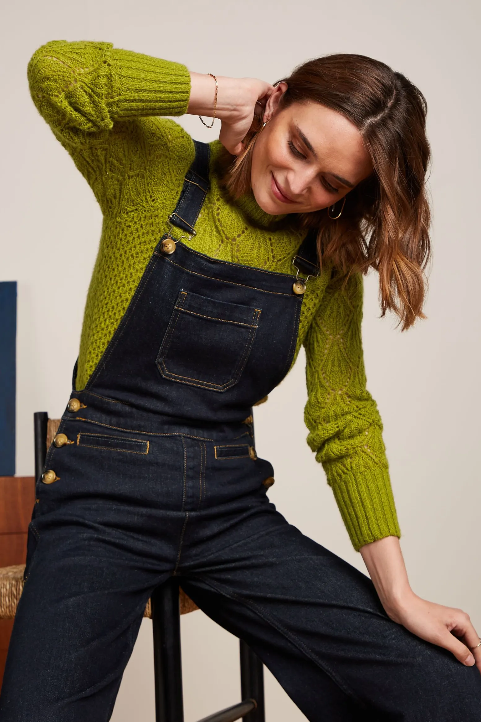 King Louie Jumpsuits|Salopette Walker Denim Indigo Blue