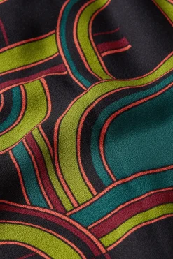 King Louie Jurken|Sandy Dress Zappa Black