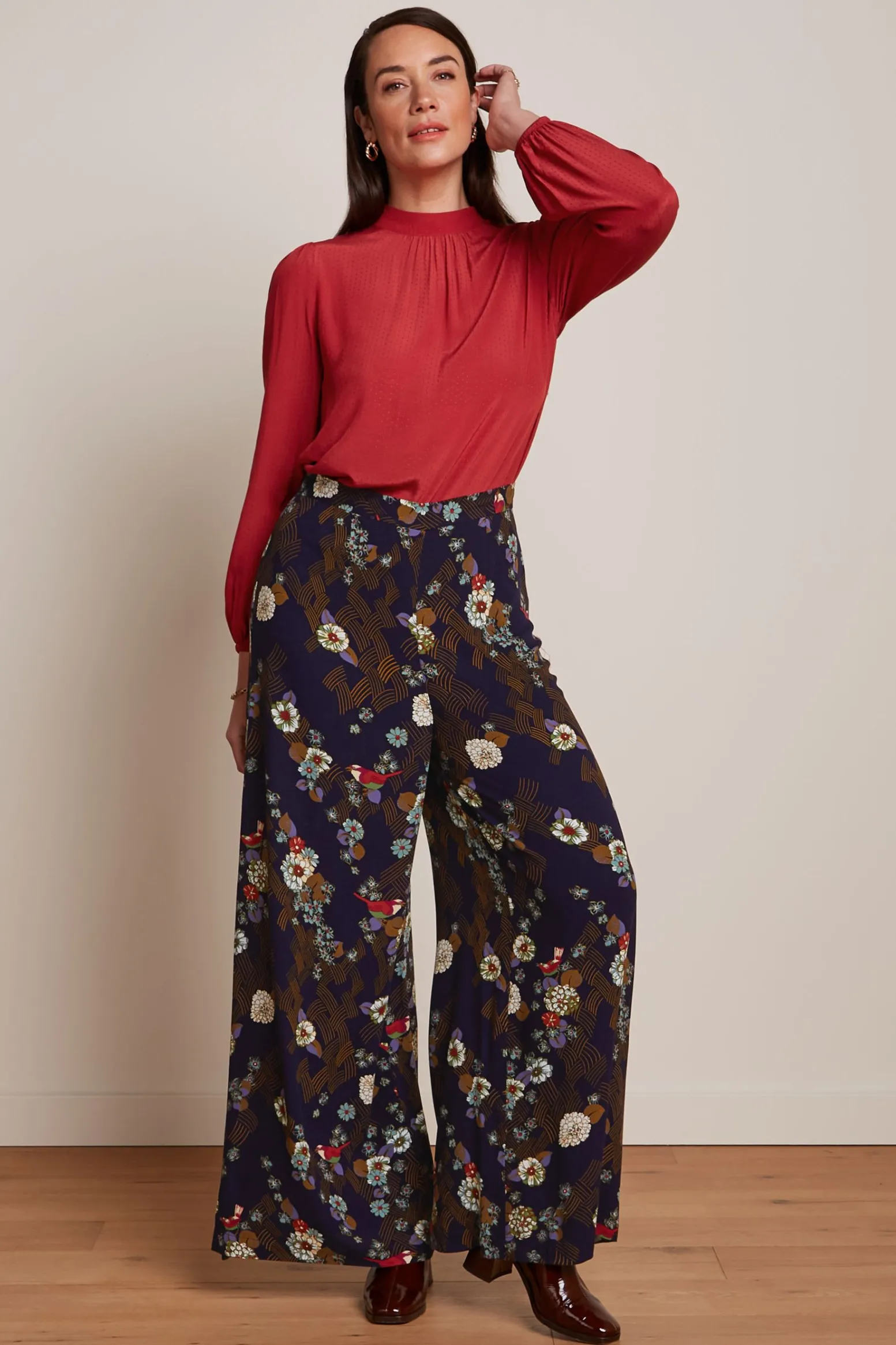 King Louie Tops & Shirts|Sandy Top Sista Terra Red