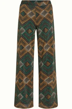 King Louie Broeken|Sara Pants Morrison Para Green