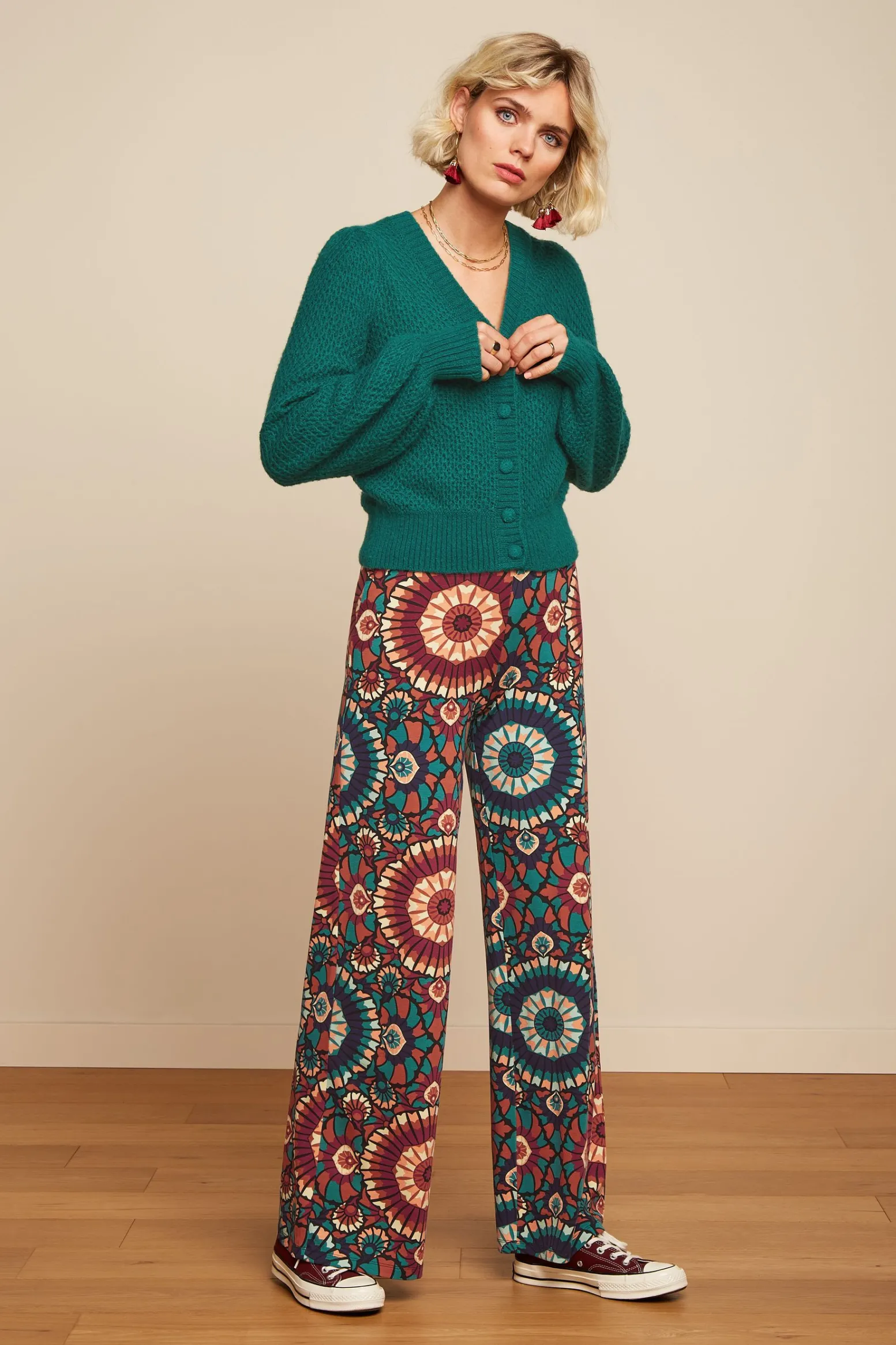 King Louie Broeken|Sara Pants Torini Evening Blue