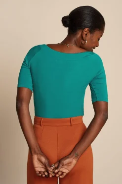 King Louie Tops & Shirts|Sarah Top Ecovero Light Eden Green