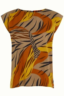 King Louie Tops & Shirts|Selly Top Zolea Sulphur Yellow