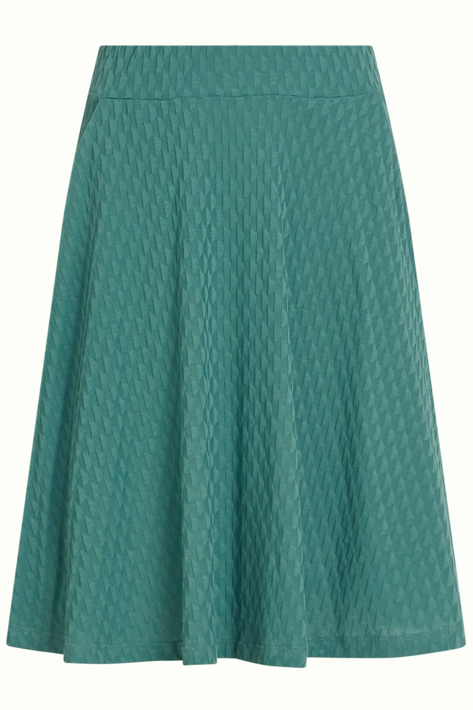 King Louie Rokken|Serena Skirt Manelli Jacquard Smoke Green
