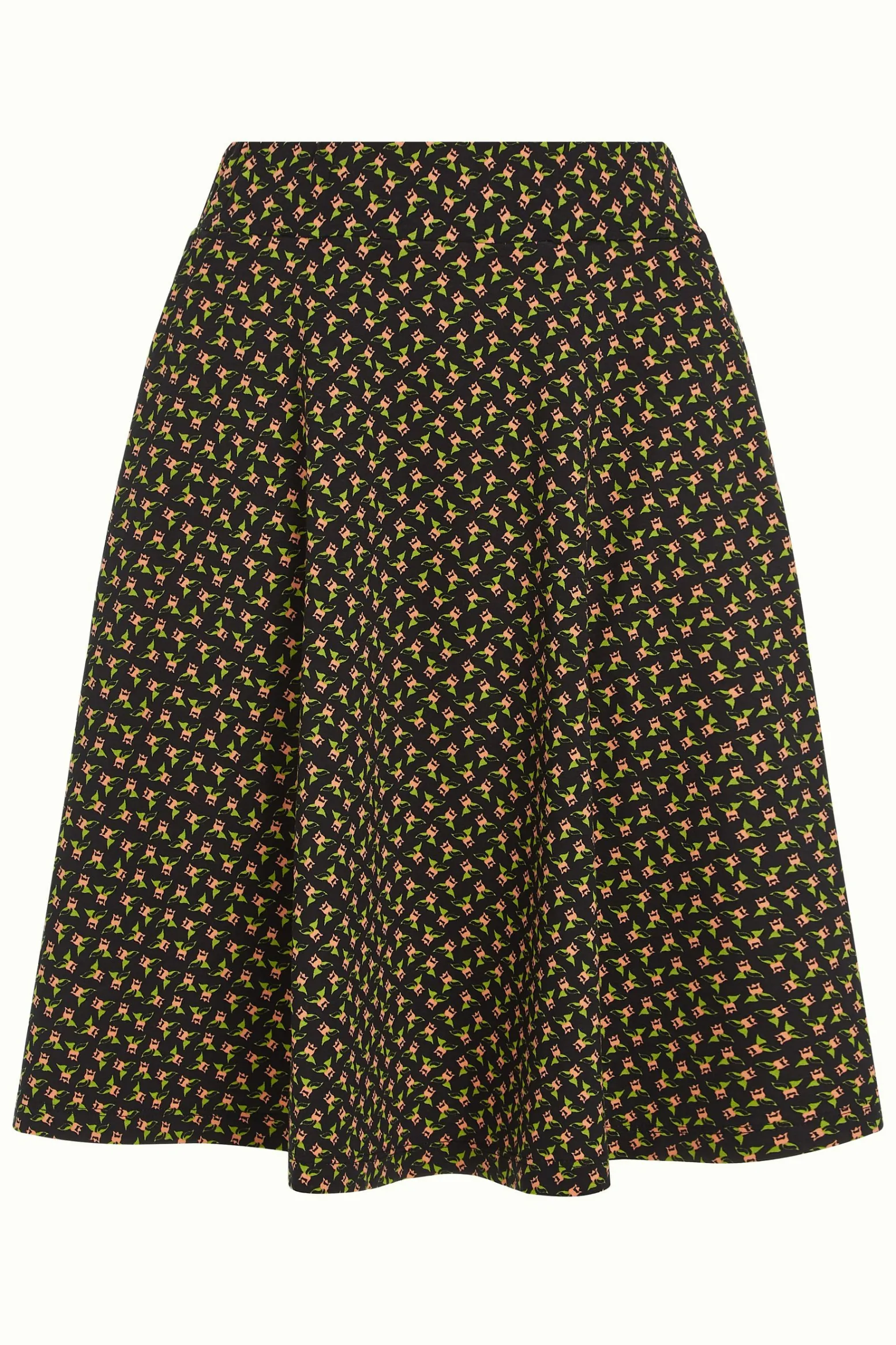 King Louie Rokken|Serena Skirt Minerva Black