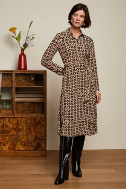 King Louie Jurken|Sheeva Dress Ozzy Marzipan