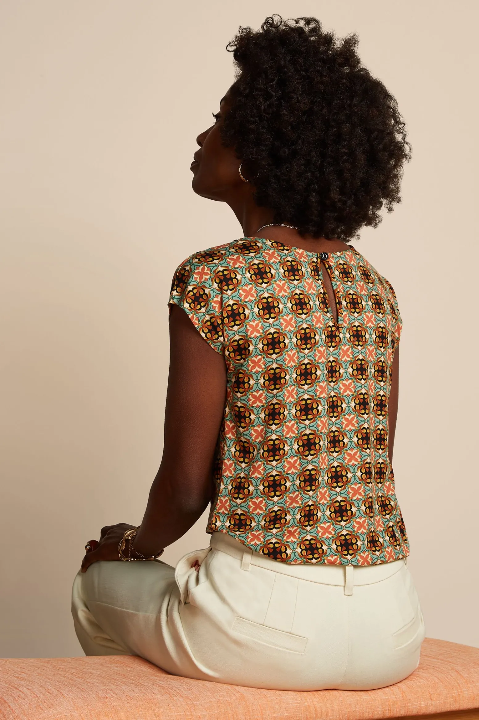 King Louie Tops & Shirts|Shirley Top Casey Black
