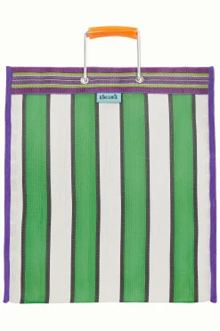 King Louie Accessoires|Small Shopper Mercado Fern Green