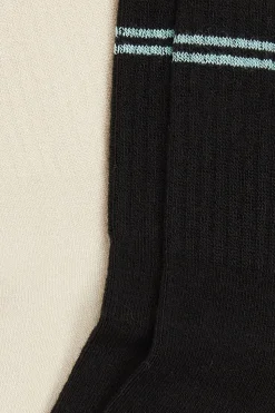 King Louie Accessoires|Socks 2-Pack Logo Cream