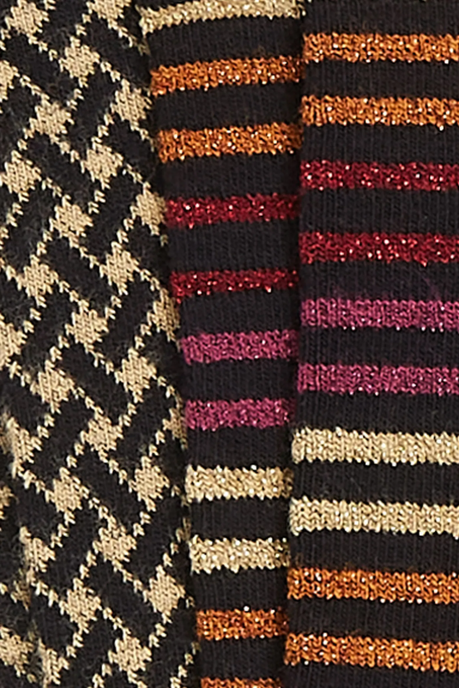King Louie Accessoires|Socks 2-Pack Mariani Maple Orange