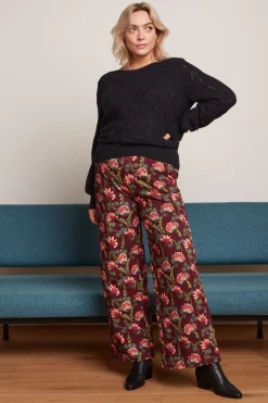 King Louie Broeken|Sweat Pants Shanty Cabernet Red