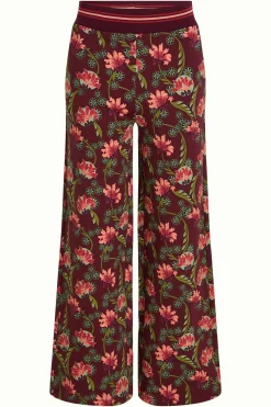 King Louie Broeken|Sweat Pants Shanty Cabernet Red