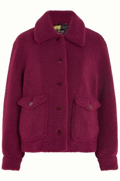 King Louie Jassen & Blazers|Syvlie Jacket Murphy Beaujolais Red