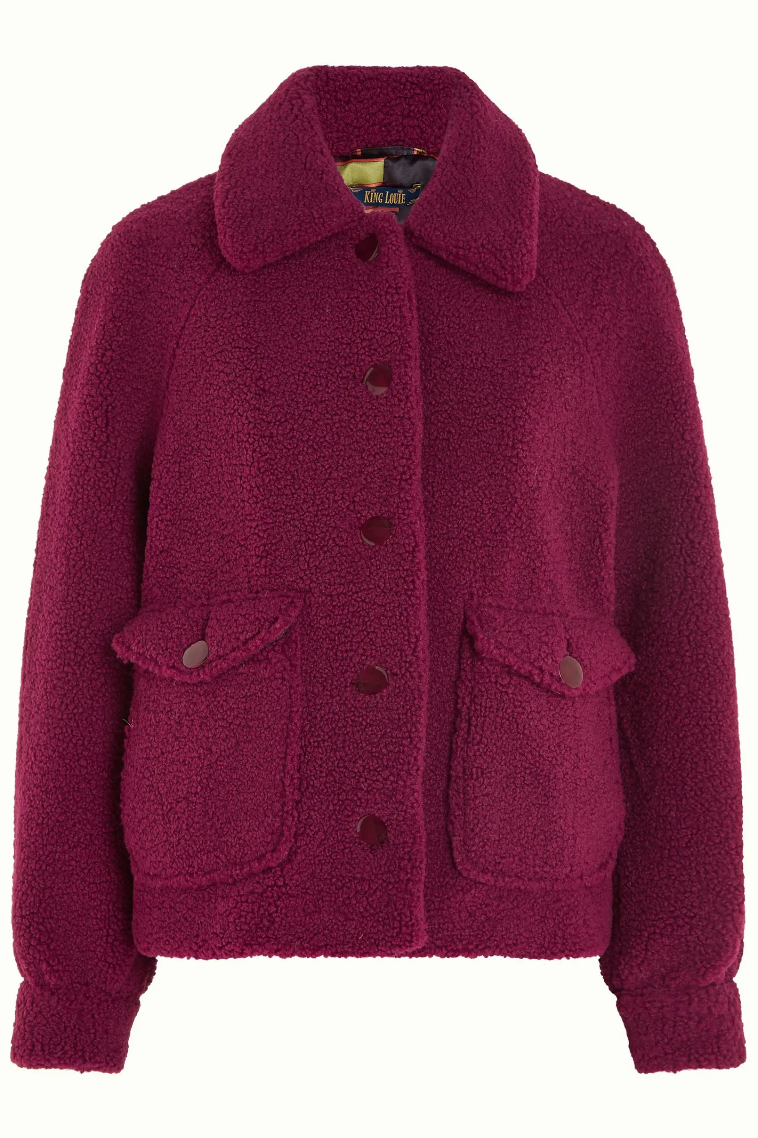 King Louie Jassen & Blazers|Syvlie Jacket Murphy Beaujolais Red