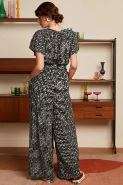 King Louie Jumpsuits|Talia Jumpsuit Frankie Black