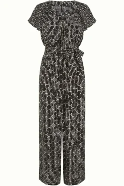 King Louie Jumpsuits|Talia Jumpsuit Frankie Black