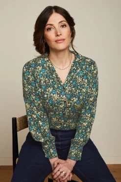 King Louie Blouses|Tex Blouse La Sarre Black