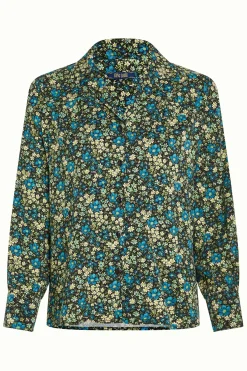 King Louie Blouses|Tex Blouse La Sarre Black