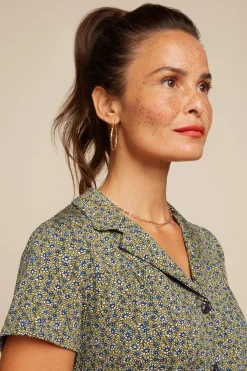 King Louie Blouses|Tex Blouse Marceline Curry Yellow