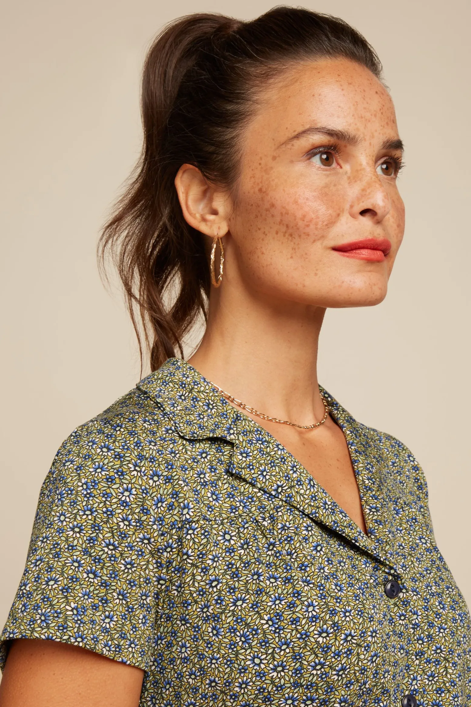 King Louie Blouses|Tex Blouse Marceline Curry Yellow