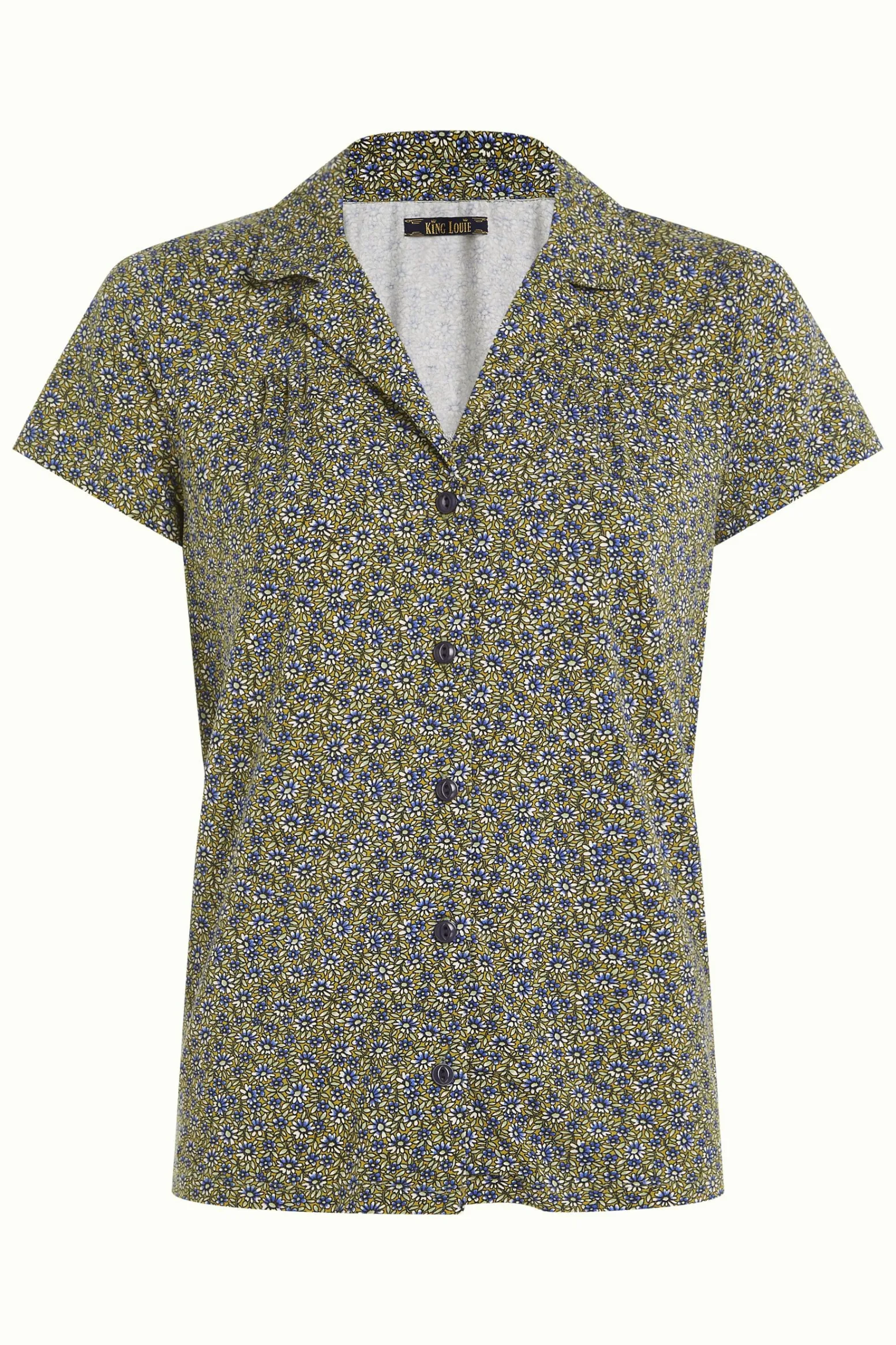 King Louie Blouses|Tex Blouse Marceline Curry Yellow