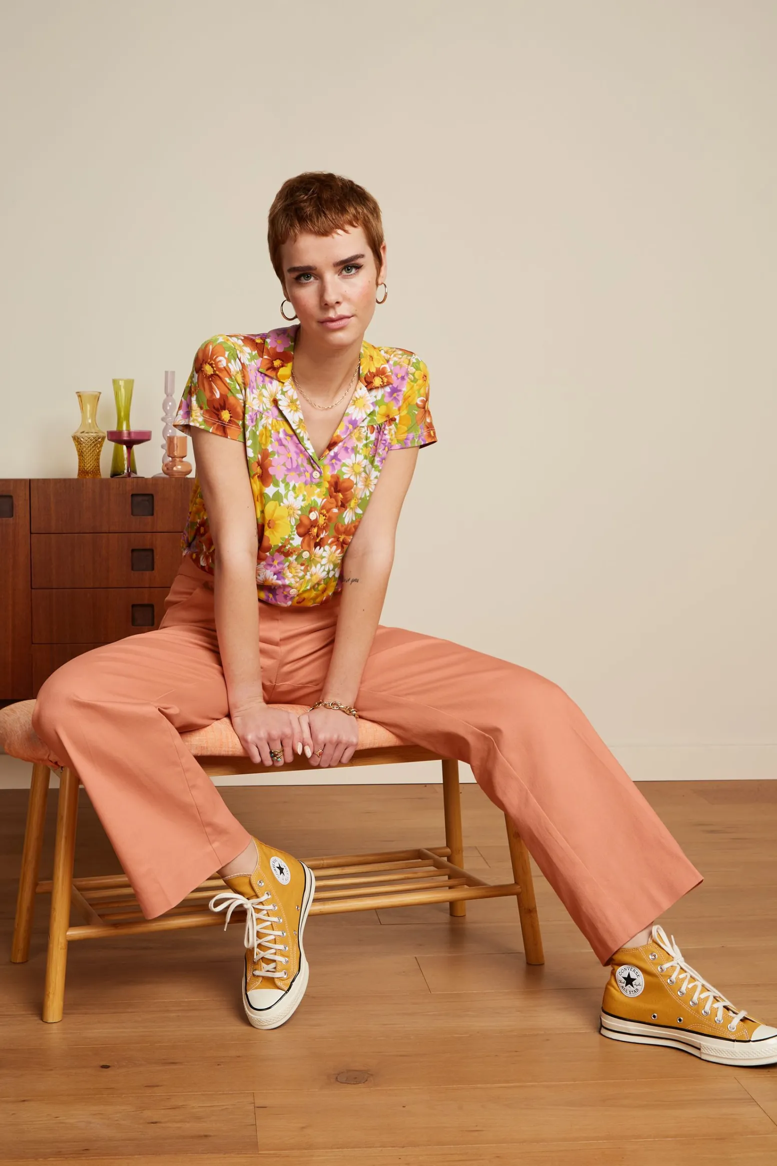 King Louie Blouses|Tex Blouse Marini Tuscan Yellow