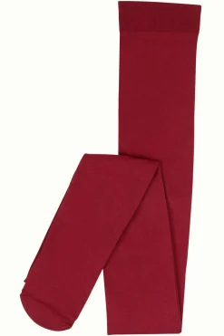 King Louie Accessoires|Tights Solid Cabernet Red