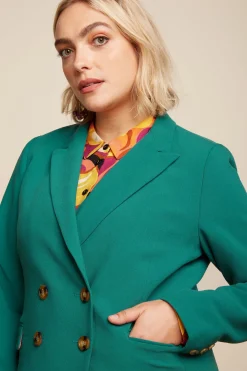 King Louie Jassen & Blazers|Tina Blazer Simonet Ponderosa Green