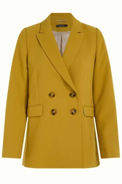 King Louie Jassen & Blazers|Tina Blazer Simonet Sulphur Yellow