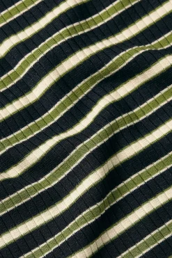 King Louie Tops & Shirts|Turtle Top Pimm Stripe Woodbine Green