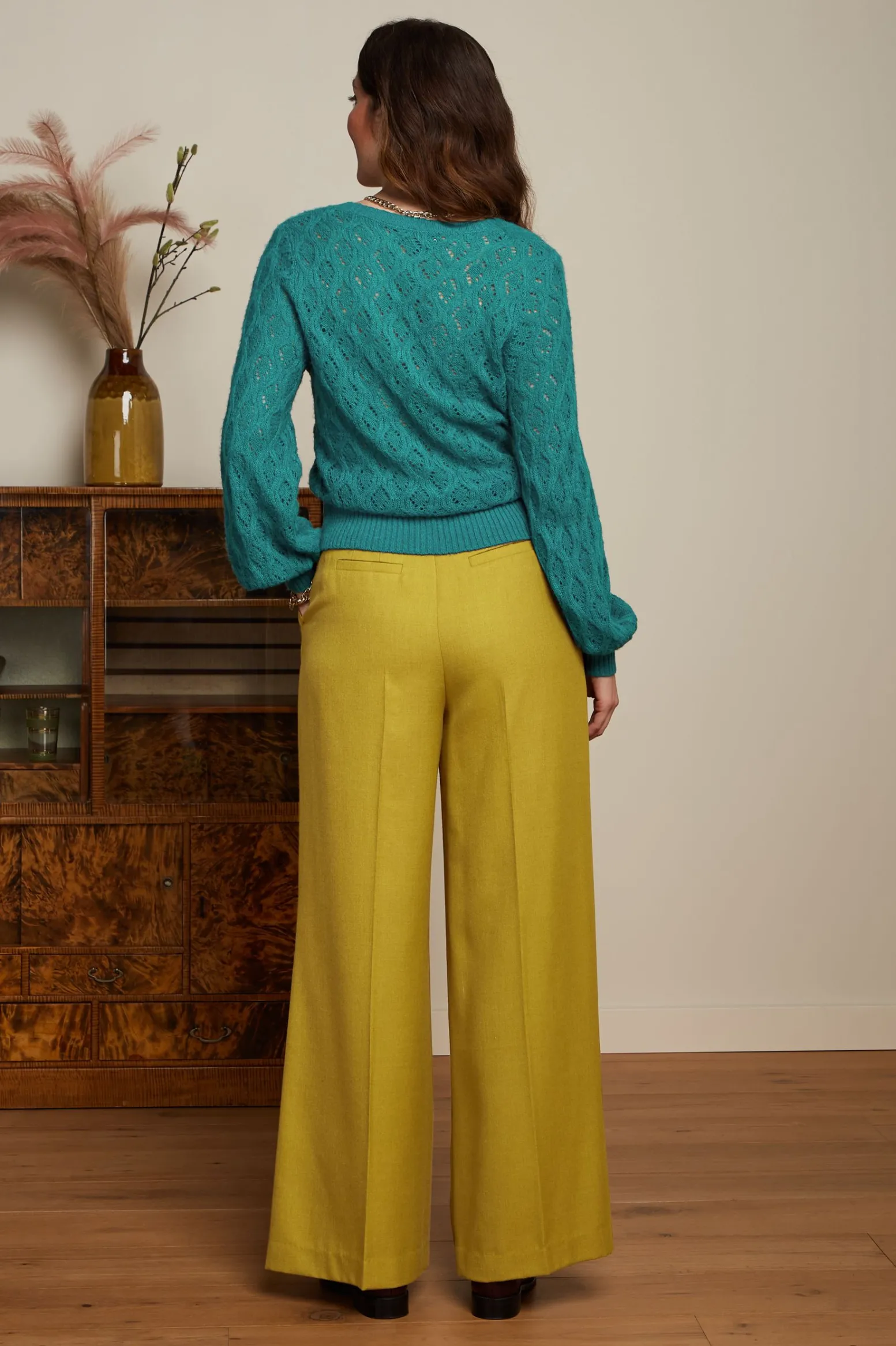 King Louie Truien|V Neck Borgo Ponderosa Green