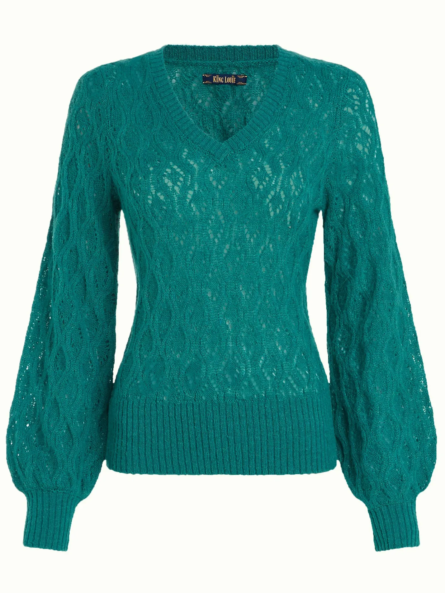 King Louie Truien|V Neck Borgo Ponderosa Green