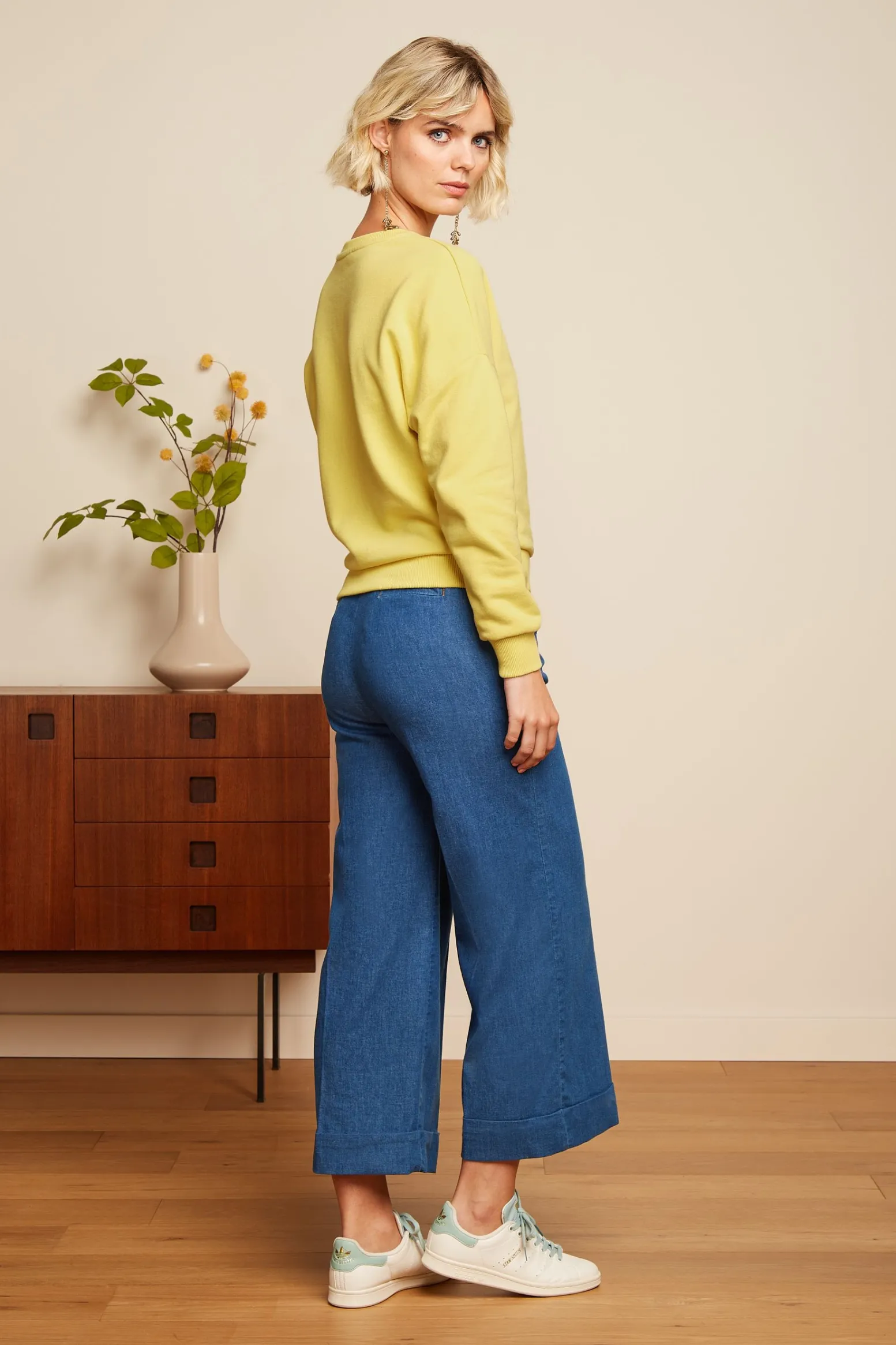 King Louie Truien|Valentina Sweater Peachy Custard Yellow