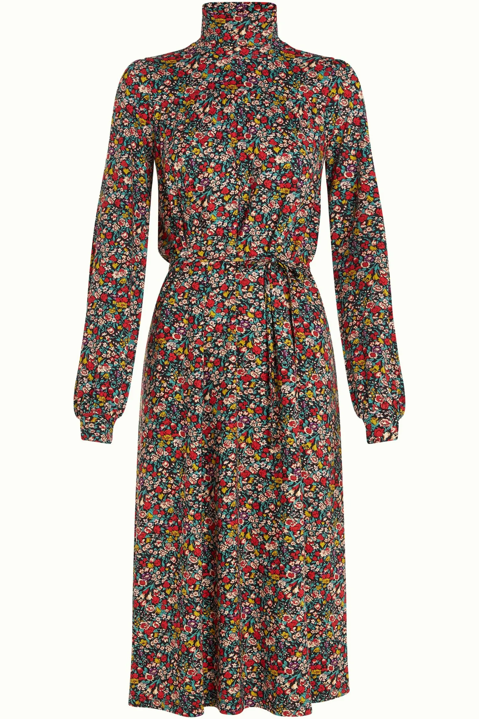 King Louie Jurken|Viviana Dress Meadow Black