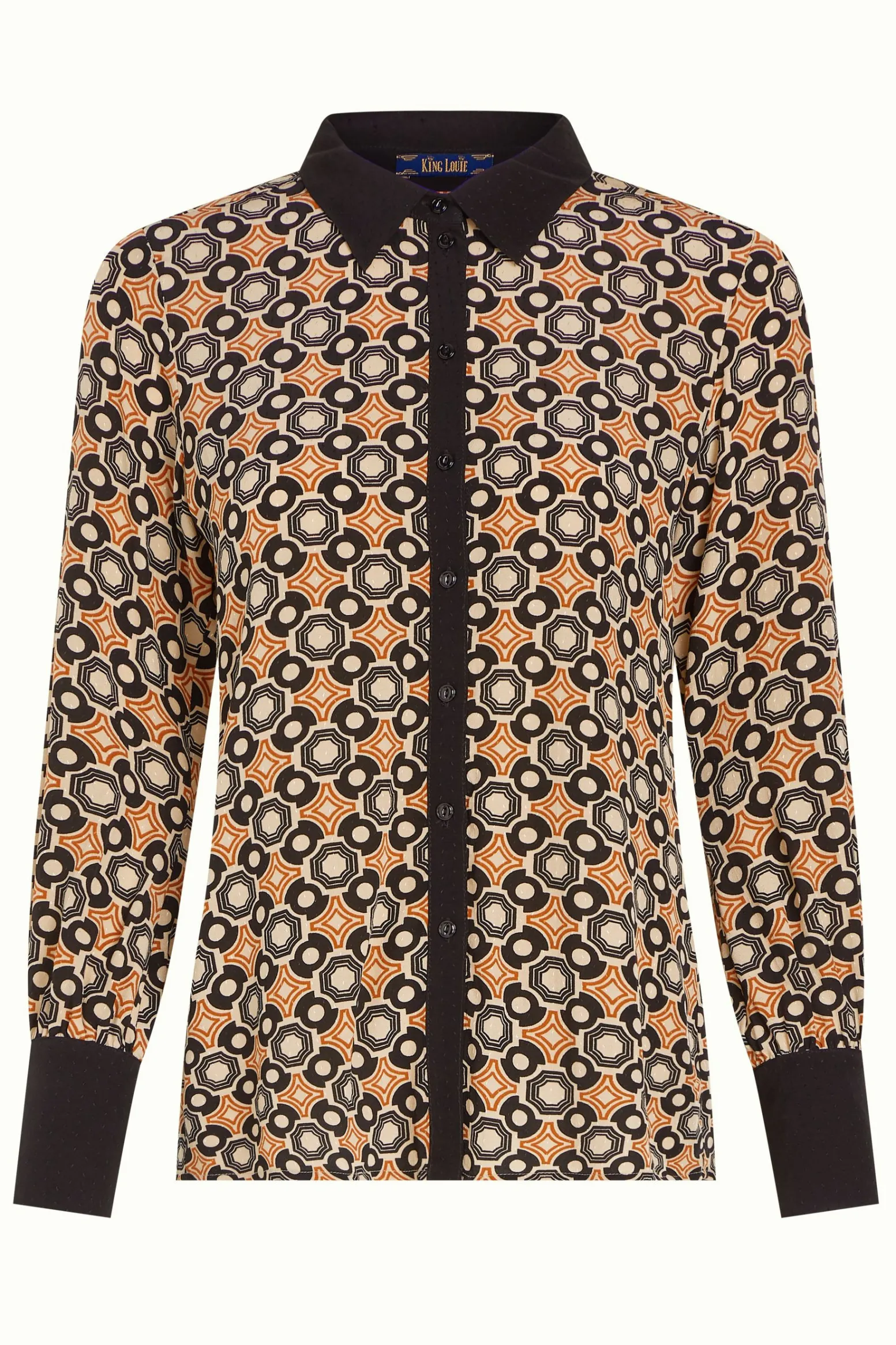 King Louie Blouses|Winona Blouse Ozzy Marzipan